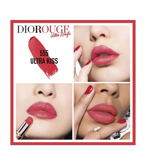 dior rouge dior lipstick 555|christian Dior Rouge Dior lipstick.